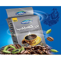 Haseeb Premium Cardamom Turkish Coffee (Silver) 500 G