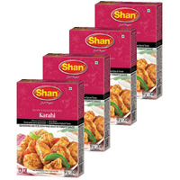 Shan - Karahi Seasoning Mix (50g) - Spice Packets for Karahi Masala (Pack of 4)