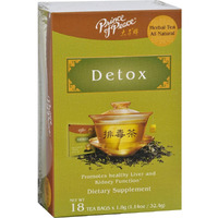 Prince of Peace Detox Tea, 2 Pack - 18 Tea Bags Each  Herbal Detox Tea  Prince of Peace  Traditional Medicinal Tea  Herbal Tea Bags  Detox Herbal Tea Supplement