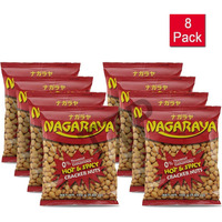 Nagaraya Snack Cracker Nuts, Hot/Spicy, 5.64-Ounce (Pack of 8)