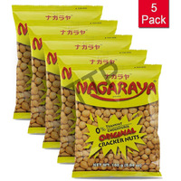 Nagaraya - Original Cracker Nuts, 160g (5.64oz), 5-pack