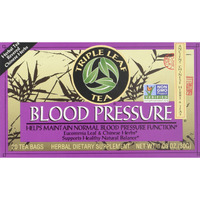 Triple Leaf Blood Pressure Tea Bags, 1.06 Ounce 20 Count (Pack of 3)