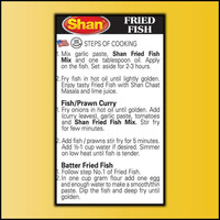Shan - Fried Fish Seasoning Mix (50g) - Spice Packets for Spicy Fried Fish (Pack of 4)