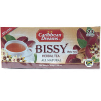 Caribbean Dreams Bissy Tea (Kola Nut), 24 tea bags (Pack of 3) by Caribbean Dreams