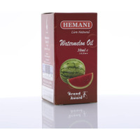 Hemani Watermelon Oil 30mL (1 OZ) - Edible Food Grade Oil - Internal & External Use
