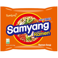 Samyang Ramen Korean Noodle Soup, 4.23 oz (Pack of 5)