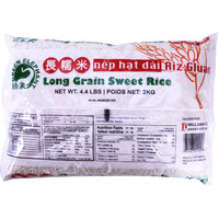 Green Elephant Thai Pure White (Glutinous) Long Grain Sweet Rice 4.4 lbs_AB