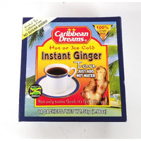 Caribbean Dreams Instant Ginger Tea Un-Sweetened 14 Sachets (pack of 6)