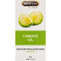 HEMANI Cabbage Oil 30mL (1 OZ) - Edible Food Grade Oil - Internal & External Use