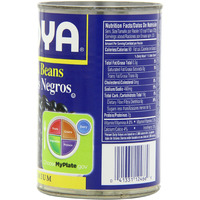 Goya Black Beans - Frijoles Negros 15.5 Oz Pack of 6
