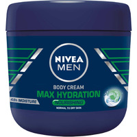 Nivea Men Max Hydration Body Cream 13.5 oz