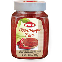 Sera Mild Pepper Paste 25.4 Oz Jar | No Sugar | No Artificial Preservatives | Add a Unique, Peppery Flavor to Your Dishes | Great as a Spread or In Sandwiches!