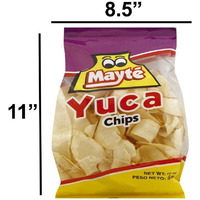 MAYTE Yuca Chips 0g Trans Fat Big Bag 12 oz./350 grs.