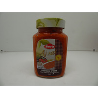 Sera Turkish Hot Ajvar Vegetable Spread 24.33oz (690g) (Acili Ajvar)