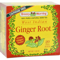 BREEZY+MORNING+TEAS+TEA%2cWEST+IND+GINGER%2c+20+BAG%2c+EA-1