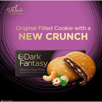 BBRATS Sunfeast Dark Fantasy Choco Nut Fills, 75g | Original Filled Cookies with Nuts