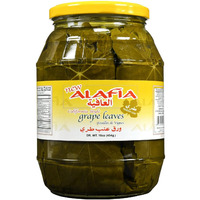 Al Afia California Style Grape Leaves California Style - Tender Leaves Premium Quality- 16 Oz-475 Gm. Pack of 4 Jars -