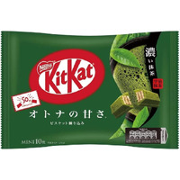 Kit Kat NESTL Mini Chocolate Bar Adult Sweetness Dark Matcha 10pcs