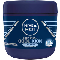 Nivea Men Cool Kick Body Cream - 13.5 Fl Oz / 400 mL