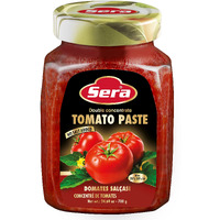 Sera Double Concentrate Tomato Paste 24.7 oz | 100% All Natural | No Additives | No Preservatives | Perfect For Pizza, Soup, Stews, Tikka Masala, Shakshouka! (1 PACK)