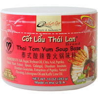 Quoc Viet Foods Thai Tom Yum Flavored Soup Base 10oz Cot Lau Thai Lan Brand