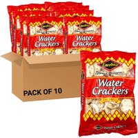 EXCELSIOR Water Crackers Genuine Jamaican Fat-Free Crackers 10.58 oz (Pack of 10)