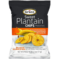 Grace Sweet Plantain Chips (6 Pack, Total of 15oz)