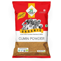 24 Mantra Organic Cumin Powder/Zeera Powder/Jeelakarra - 100% Organic | Chemical Free & Pesticides Free | Unadulterated | Rich & Strong Flavour 7 Oz