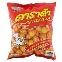 Carada Rice Ball Cuttlefish Flavoured Snack 68g.