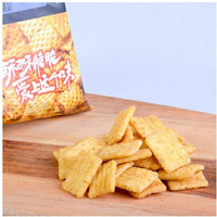 Guoba Crispy Baked Rice Crust 3.8 oz (Spicy, 6 Packs)