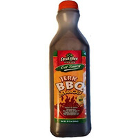 Spur Tree Jerk BBQ Sauce  Authentic Jamaican BBQ Seasoning to Spice Up Your Life  BBQ Rub with All-Natural Ingredients  Smoky BBQ Sauce to Bring Some Island Flair (32 Oz)