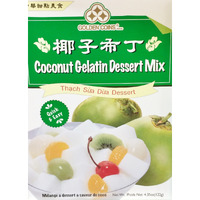 Coconut Galatin Dessert Mix by Golden Coins - 2 x 4.34 oz / 122 g