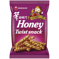 Nongshim Snacks, Honey Twist, 2.82 Ounce (Pack of 12)