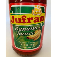 Jufran Hot and Spicy Banana Sauce, 19.76 oz (560 grams)