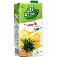 B Natural Pineapple Juice, Goodness of Fiber, 1 Litre