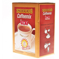 Indocafe Coffeemix 3 in 1 First Class 5-ct, 100 Gram (Pack of 2)