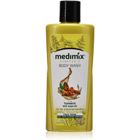 Medimix Ayurvedic Turmeric & Argan Oil Body Wash For Blemish Free Skin (300 ml / 10.14 fl oz)