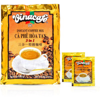 Vinacafe Instant Coffee Mix 3 in 1 (Pack of 2 | 20 Sachets Per Bag)