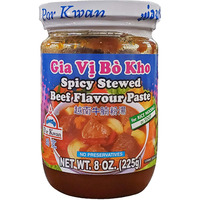 Por Kwan Gia Vi Bo Kho - Spicy Stewed Beef Paste (2 Pack, Total of 16oz)