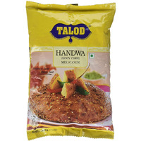 Talod Instant Handwa Mix Flour - Ready to Cook and eat - Gujarati Snack Food - 500 Grams (Pack of 12)