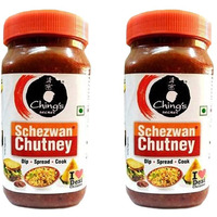 Chings Schezwan Chutney 1kg (Pack of 2)  Spreading Chutney  Spicy Dip with Starters  Makes Your Food Tantalizing and Delicious