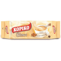 Kopiko Creamy Blanca Long Pack 3 in 1 Instant Coffee Mix 30 Bags, 30g