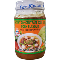 Por Kwan Instant Concentrate Pork Soup Base (2 Pack, Total of 16oz)