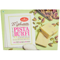 Haldirams, Pista Burfi Indian Sweets, 340 Grams(gm)