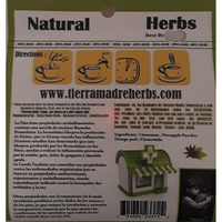 Tierra Madre Anti-Inflamacion Herbal Tea 0.2oz 5 Pack - Each Bag with 5 Tea Bags