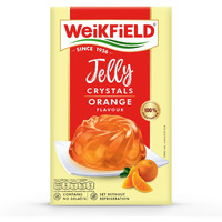 WeiKFiELD Since 1956 Veg. Jelly Crystal Orange 90Gm 3.2 Oz