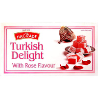 Hacizade Turkish Delight Candy with Rose Flavor, 16 Ounce