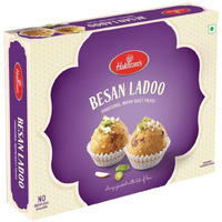 Pack Of 3 - Haldirams Besan Ladoo - 400 Gm