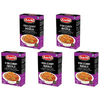 Pack Of 5 - Aachi Fish Curry Masala - 200 Gm