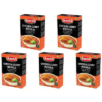 Pack Of 5 - Aachi Chicken Curry Masala - 200 Gm